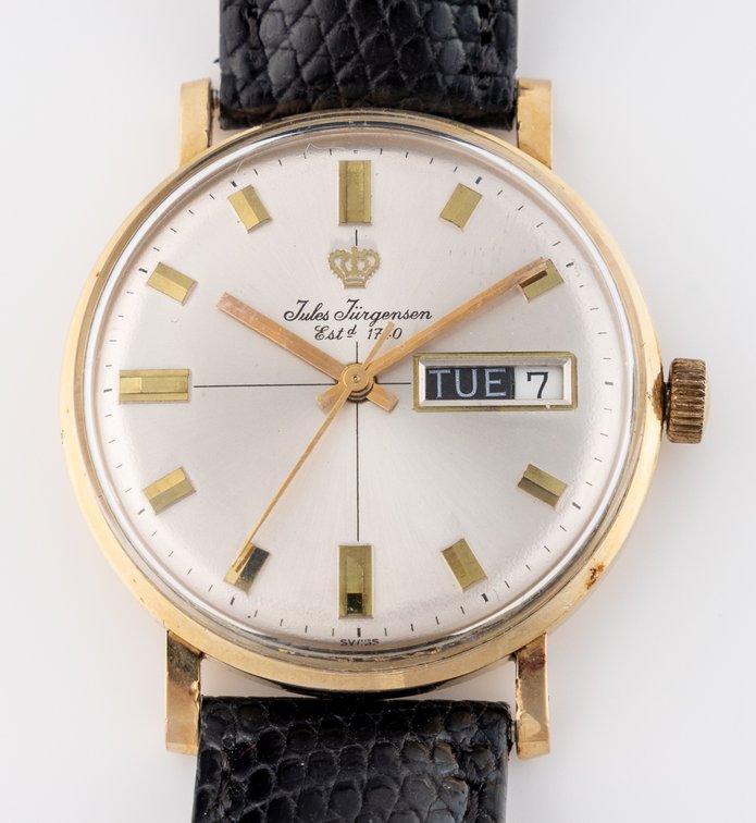 Jules Jurgensen, manual wind in 14K