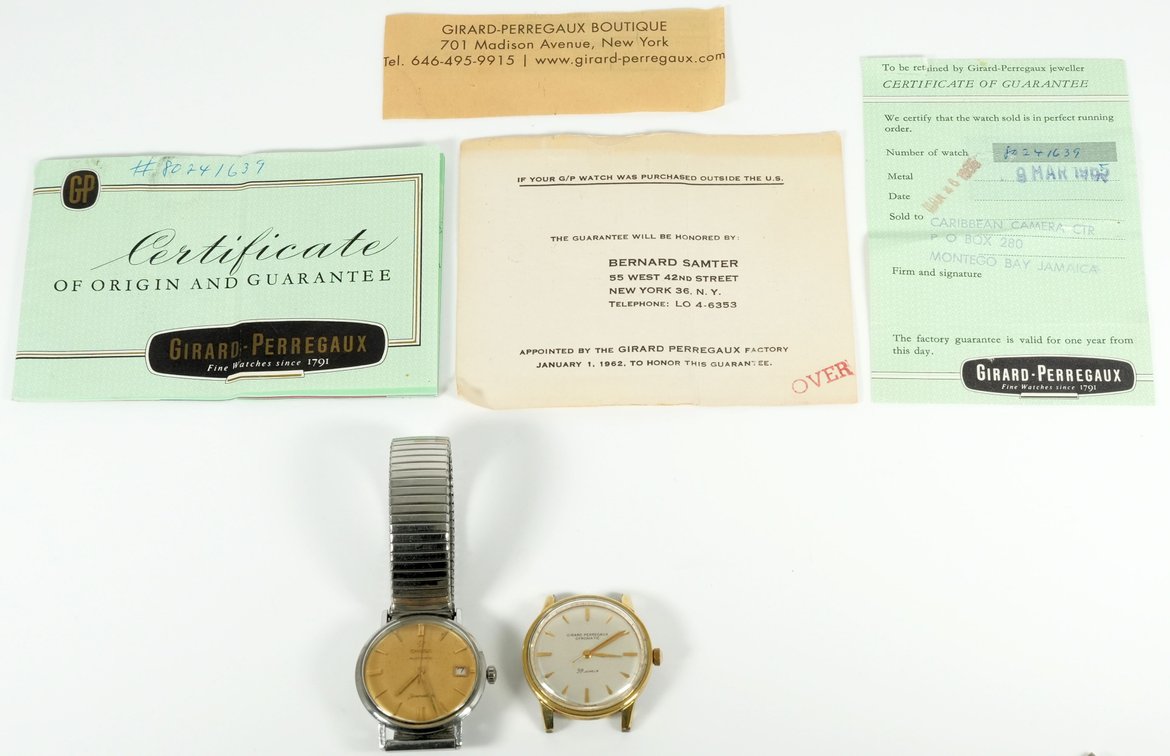 WW lot (2) Swiss automatic models, one runs