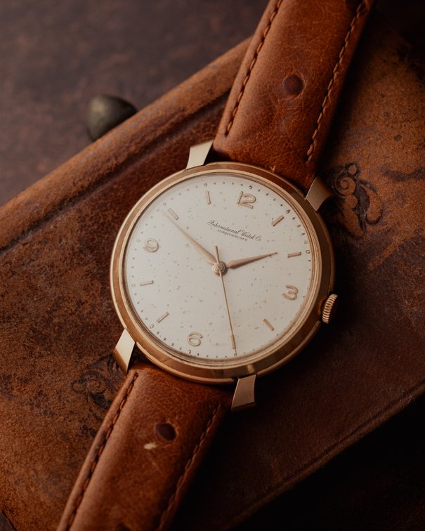 International Watch Co manual wind in 18K