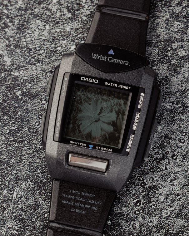 Casio Wrist Camera with PC link kit, ref WQV-1-BNDL, w/B&P