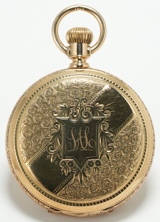 E Howard & Co, pendant watch, Series VI, 14K HC