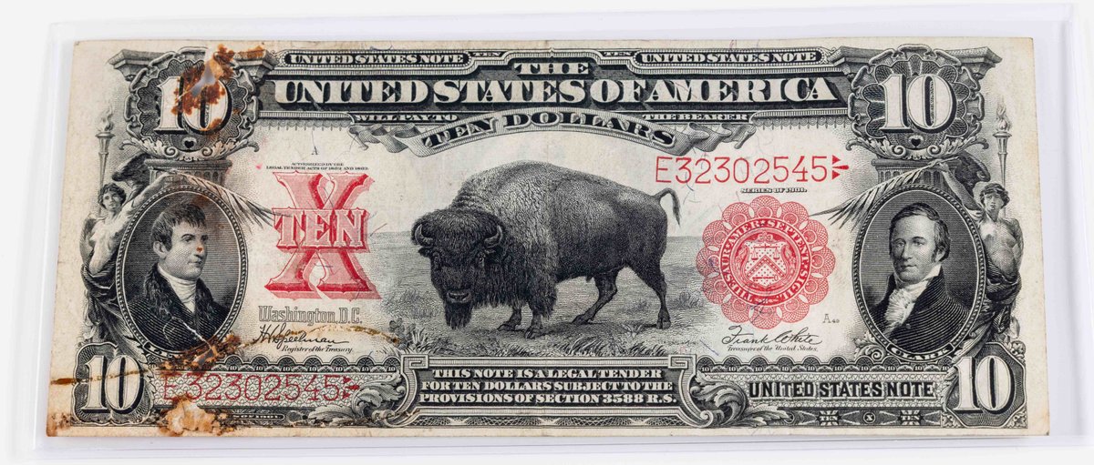 United States $10 Note, series of 1901, Fr #122
