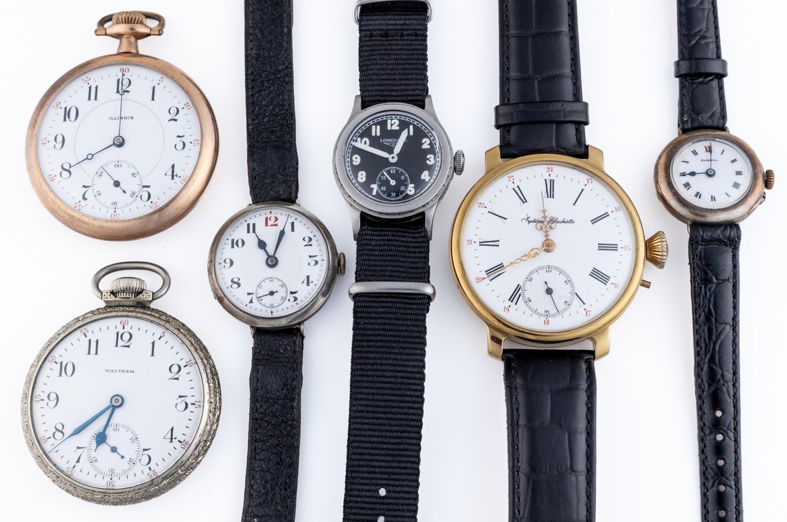 Lot (6) Assorted WWs and PWs, Swiss, American & German models, all run