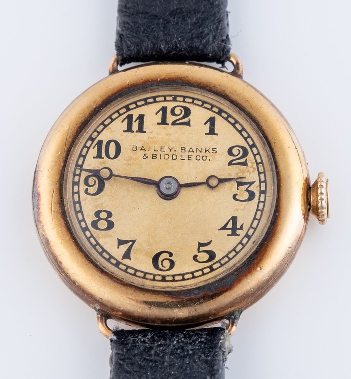 Bailey Banks & Biddle Co manual wind in 14K