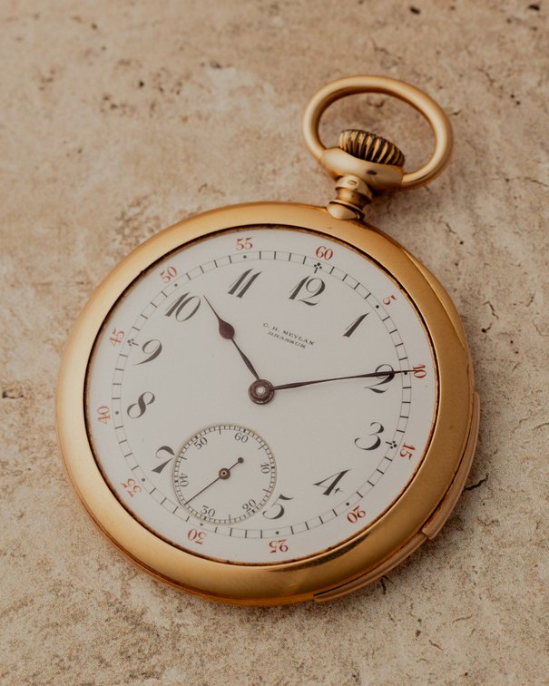 CH Meylan, minute repeater, 47mm, 18K