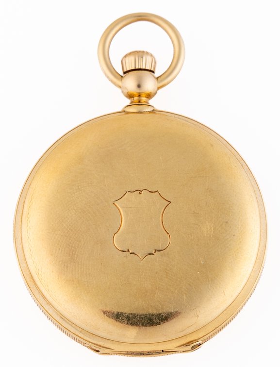 Tiffany & Co, 18K HC pendant watch, 39mm