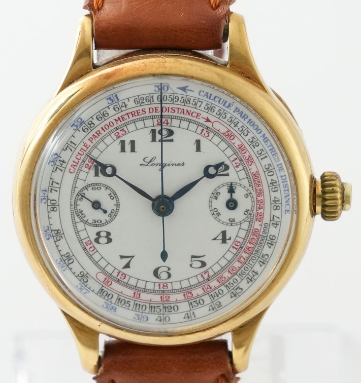 Longines Monopusher chronograph, cal 13.33Z w/box