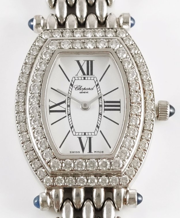 Lady's Chopard diamond cocktail watch in 18K, quartz