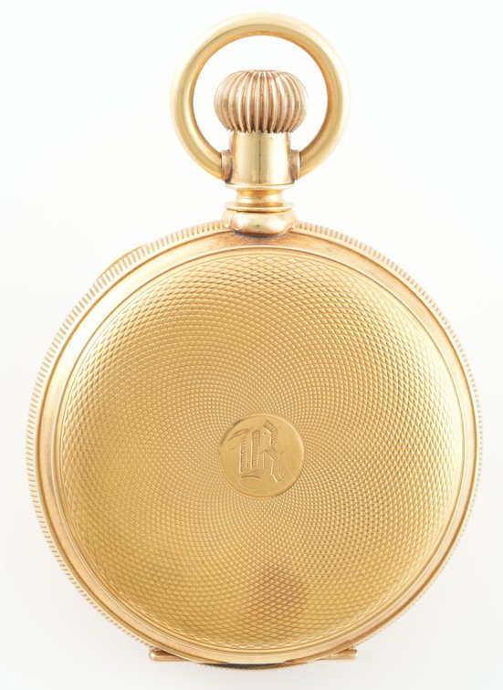 Elgin, very heavy 18K HC, doctor's watch, 16S