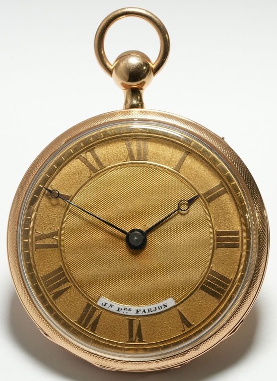 JP Farjon, quarter repeater, 18K, 54mm