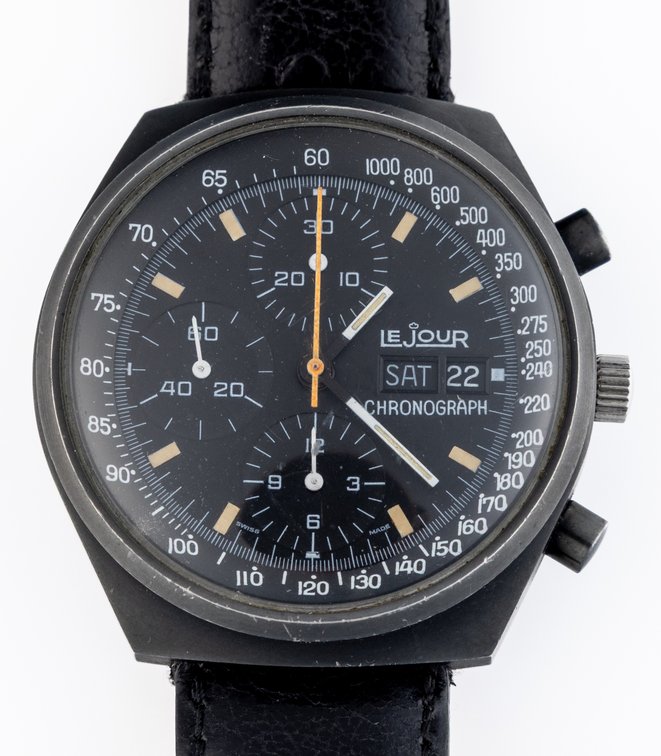 LeJour Chronograph, ref 7000, automatic