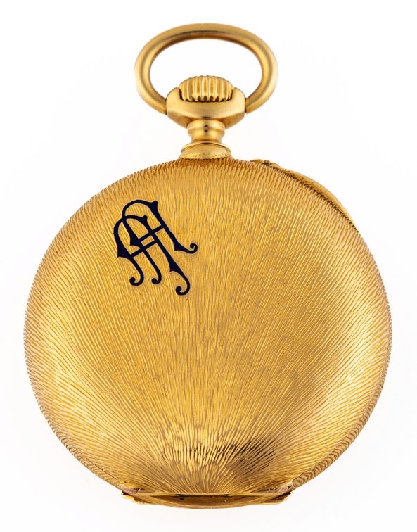 Vacheron & Constantin, 18K pendant watch w/beautiful textured case