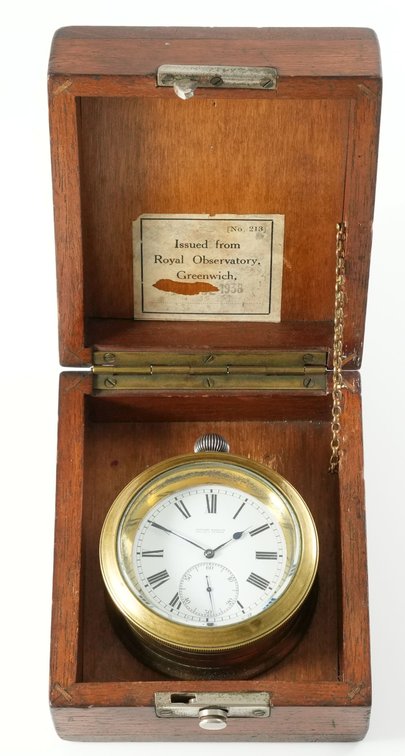Ulysse Nardin, British military HS2 chronometer watch w/box