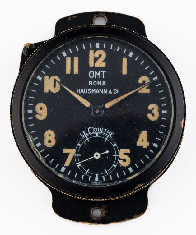 LeCoultre WWII instrument panel radio clock