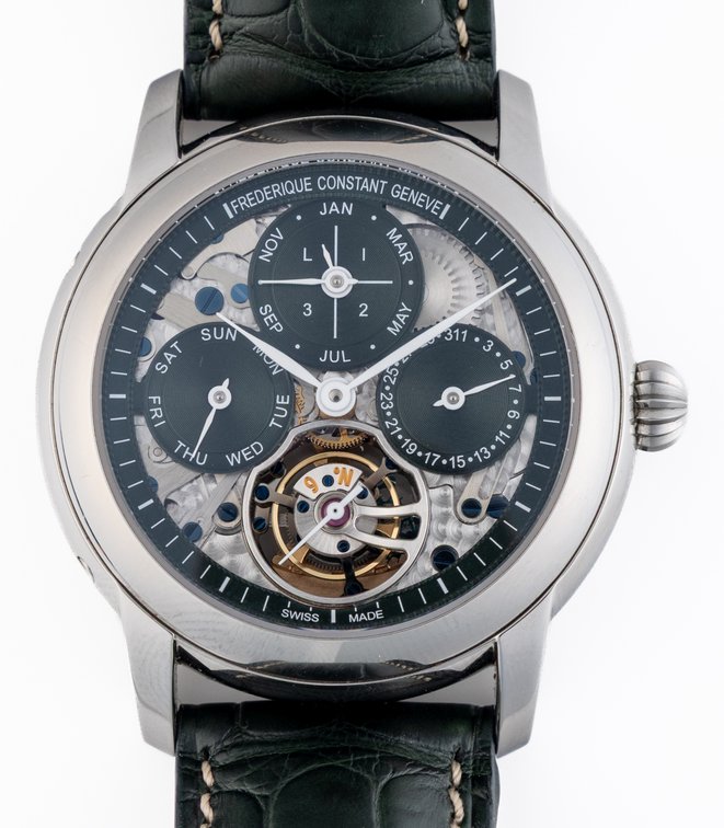 Fredrique Constant Perpetual Calendar Tourbillon w/B&P