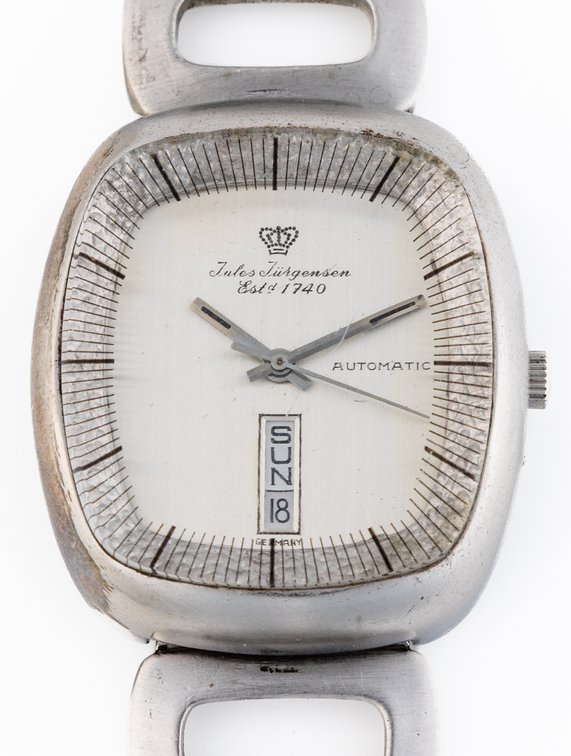 Jules Jürgensen, ref H68.501, automatic in sterling silver