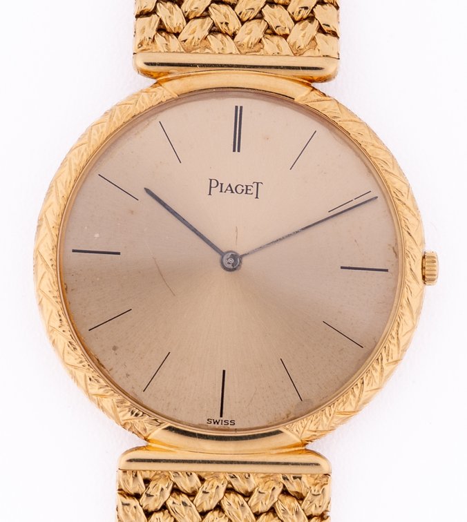 Piaget, ref 2025 D2, 18K yellow gold manual wind