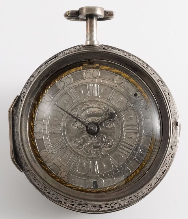Joseph Jans, quarter repeater, silver, 59mm