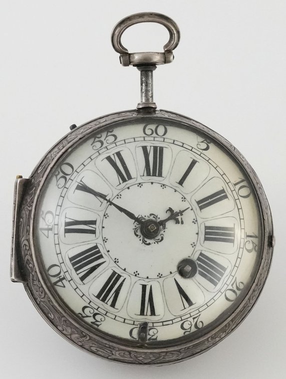 Nicolas Fortin, quarter repeater oignon style verge fusee, 59mm