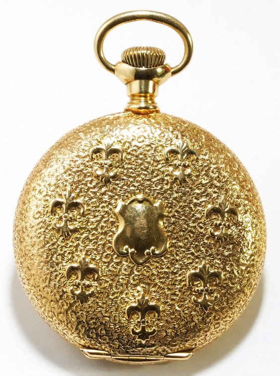 Elgin, 14K HC pendant watch w/beautiful detail