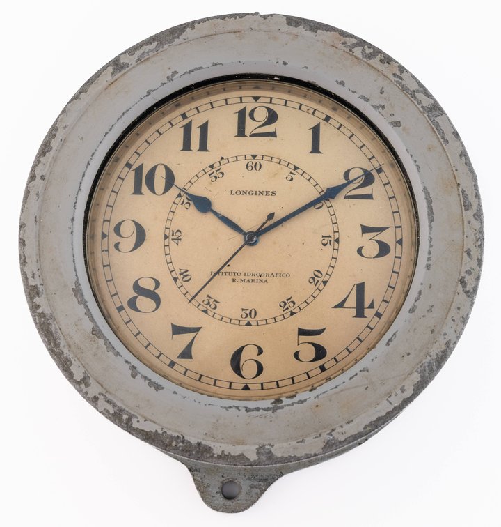 Longines, rare Italian Navy deck watch, 103mm