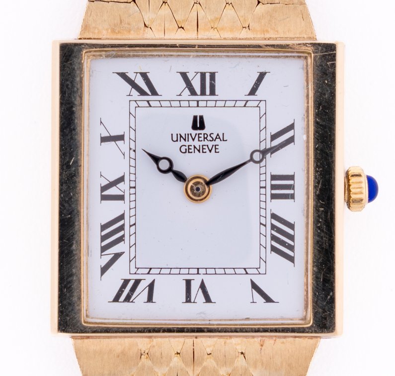 Lady's Universal Genève, ref 6540/4, manual wind in 14K w/box & tags