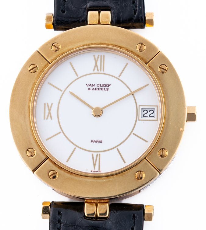 Van Cleef & Arpels Instrumentum limited edition, ref 110046, automatic in 18K w/B&P