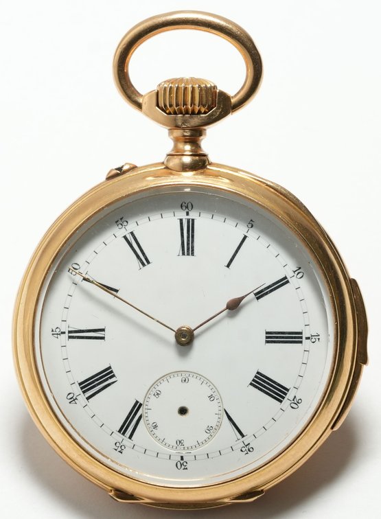 Swiss, quarter-hour repeater, 18K rose gold, 51mm
