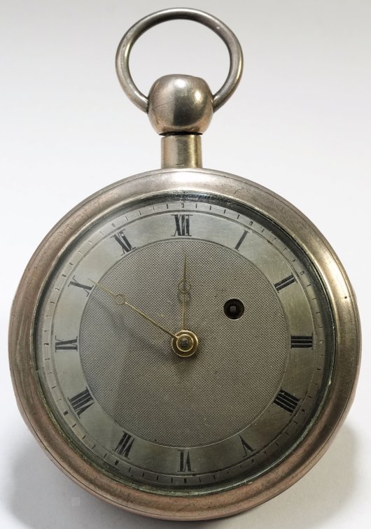 Continental, quarter-hour repeater, silver, 55mm