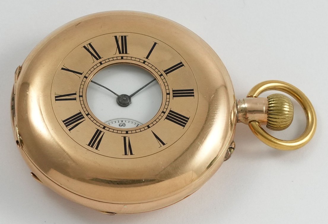 Continental, 14K demi-HC, 49mm