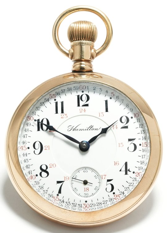 Hamilton, Grade 946, 23J, 18S, Canadian Montgomery dial