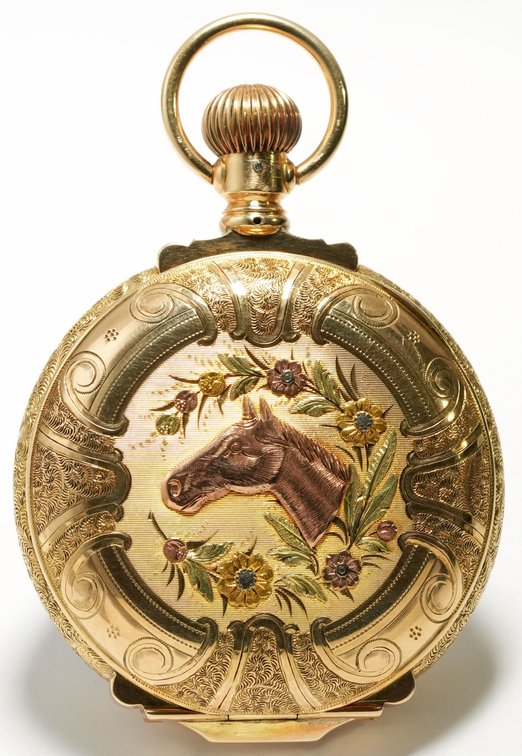 Elgin, Veritas, 23J, 18S, 14K multicolor boxed case