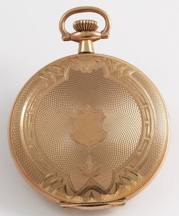 Illinois, Washington Watch Co, Army and Navy, 19J, 12S, HC, very rare