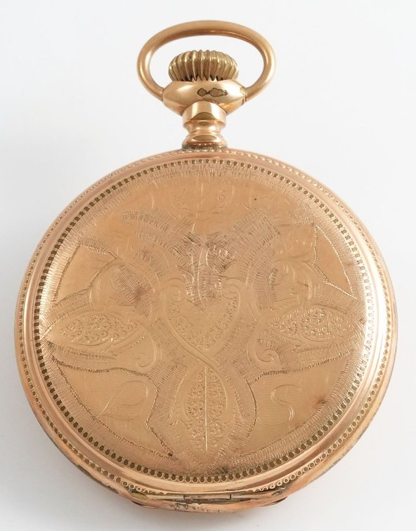 Illinois, Washington Watch Co, Lafayette, 23J, 16S, HC, rare