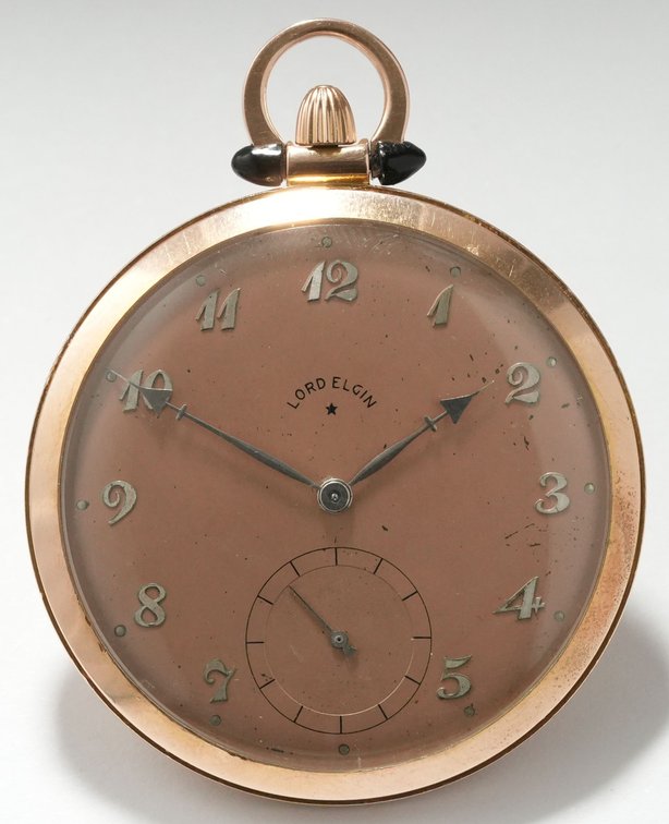 Elgin, Grade 543, 21J, 10S, 14K rose gold