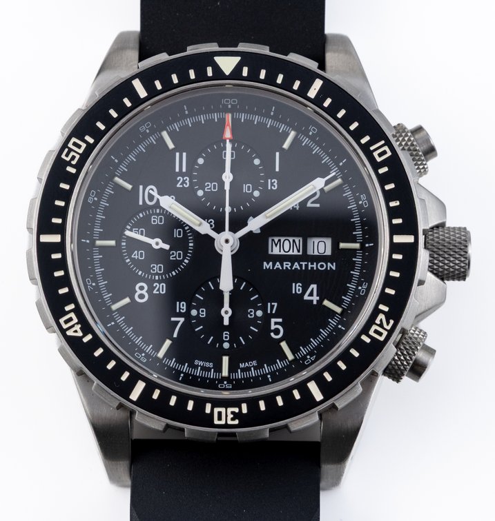 Marathon CSAR chronograph, ref WW194014, automatic w/box & extras