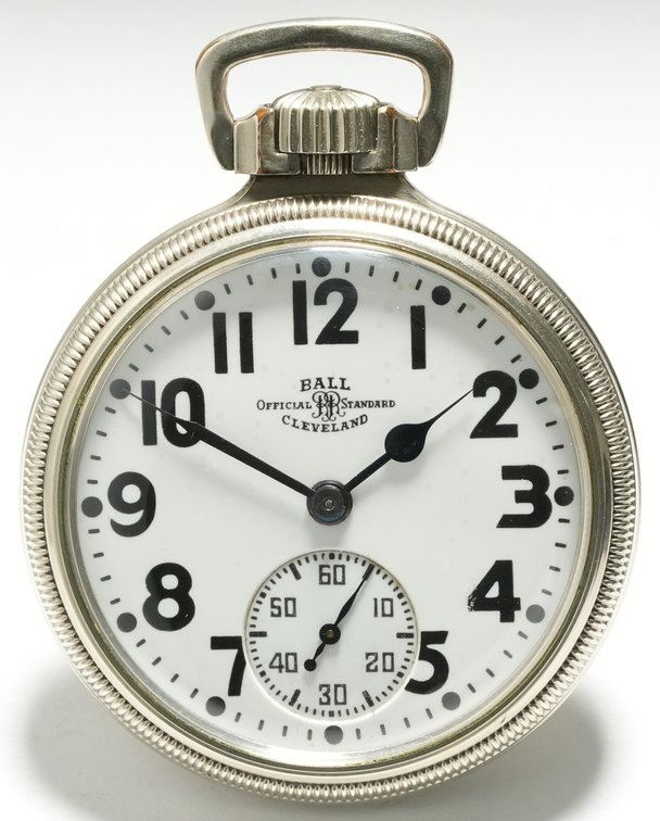 Ball Hamilton, Official RR Standard, Grade 998 Elinvar, 23J, 16S