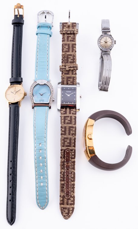 LWW lot (5) Assorted Swiss mechanical & quartz models, all run