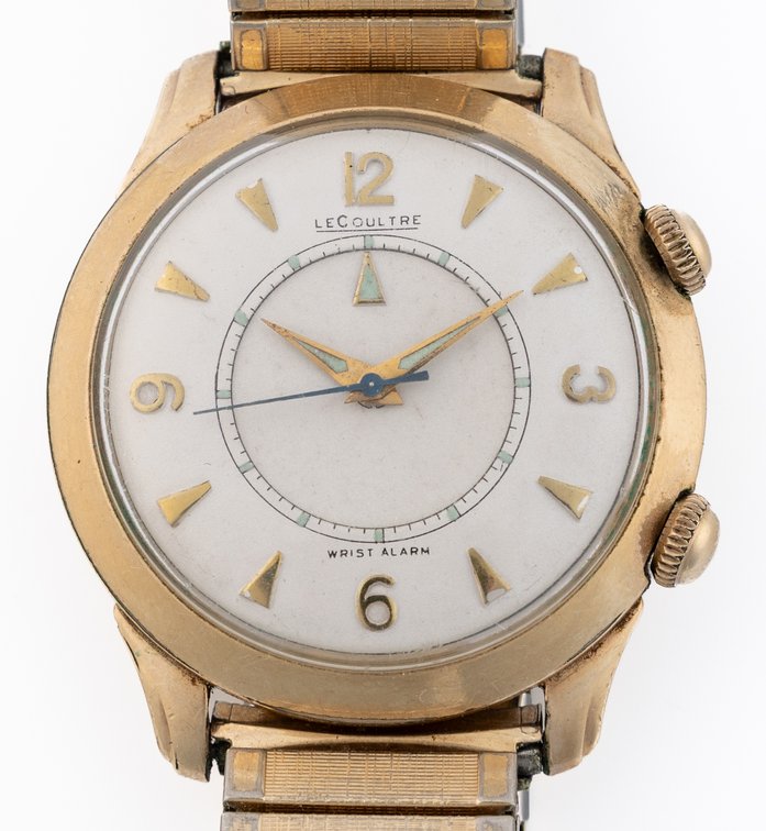 LeCoultre Wrist Alarm, manual wind