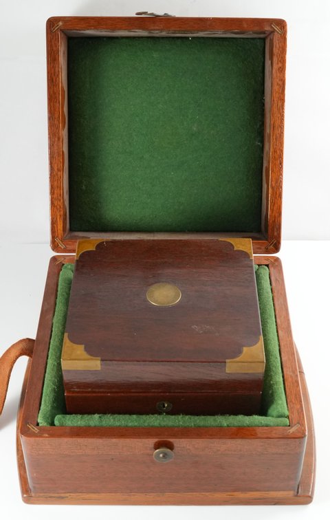 Longines, marine chronometer w/lever escapement