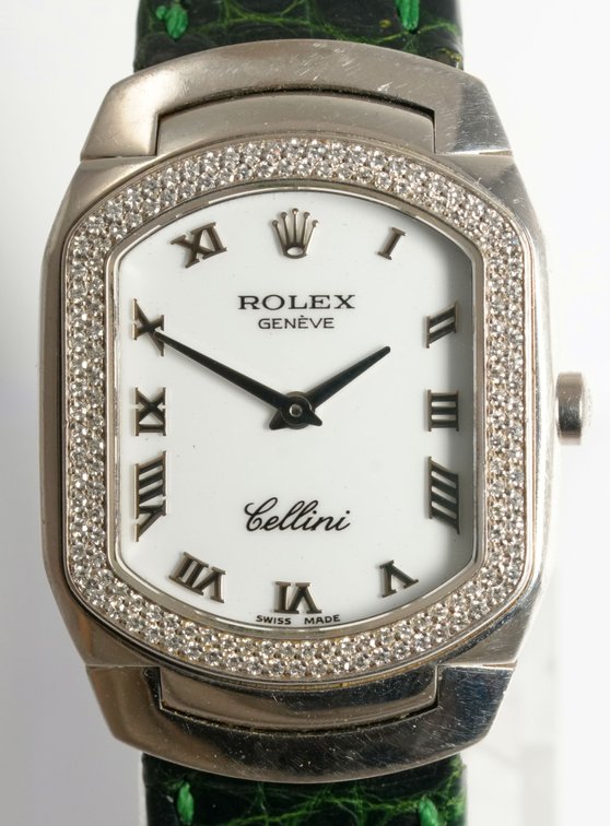 Lady's Rolex Cellini, ref 6691 in 18K white gold