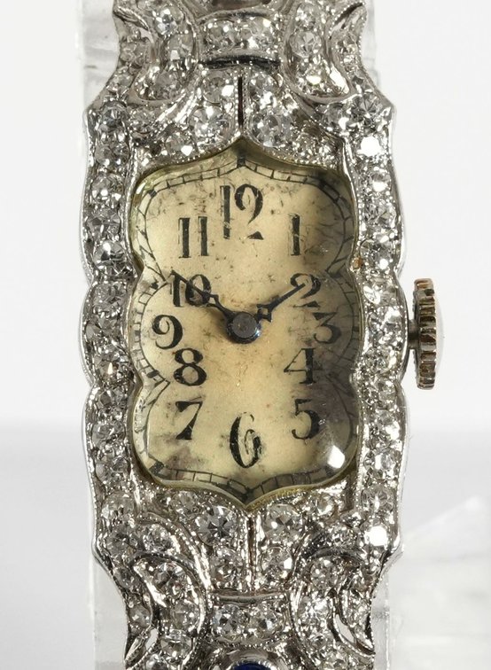 Lady's Audemars Piguet cocktail watch in platinum