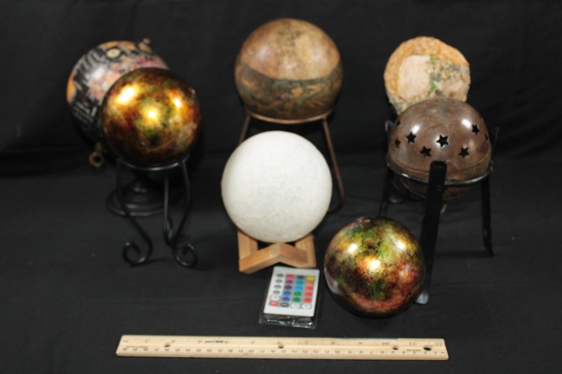 Decorative Spheres And Globe