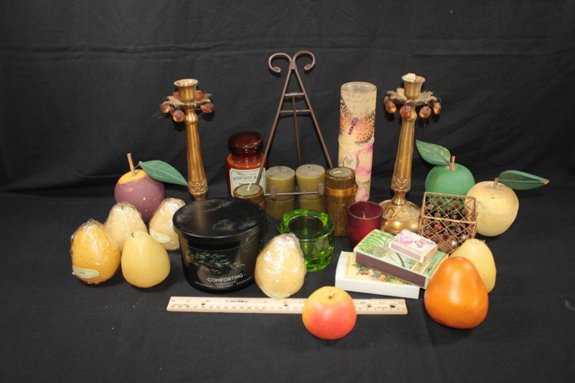Candles And Candle Holders
