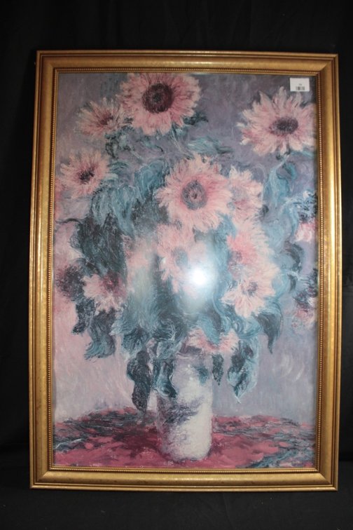 Flower Print, Measures 27.5 x 39.5
