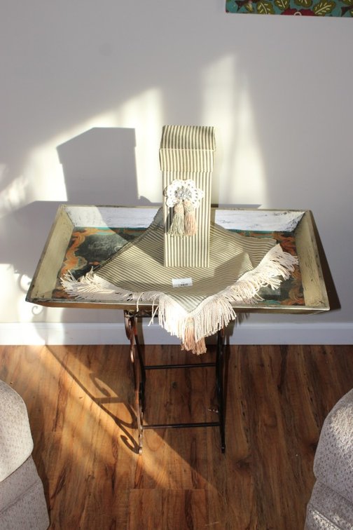 Stand Table, Serving Tray, Incense, And More