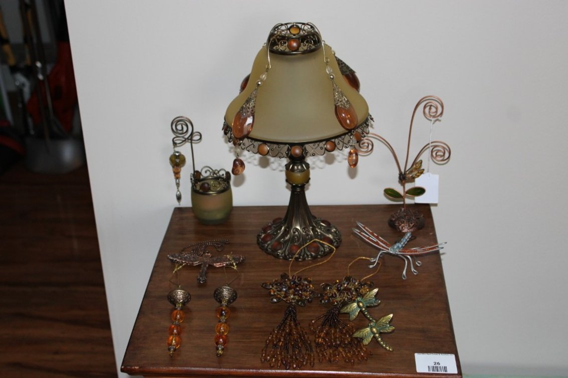 12 Inch Table Lamp Dragonfly Decor And More