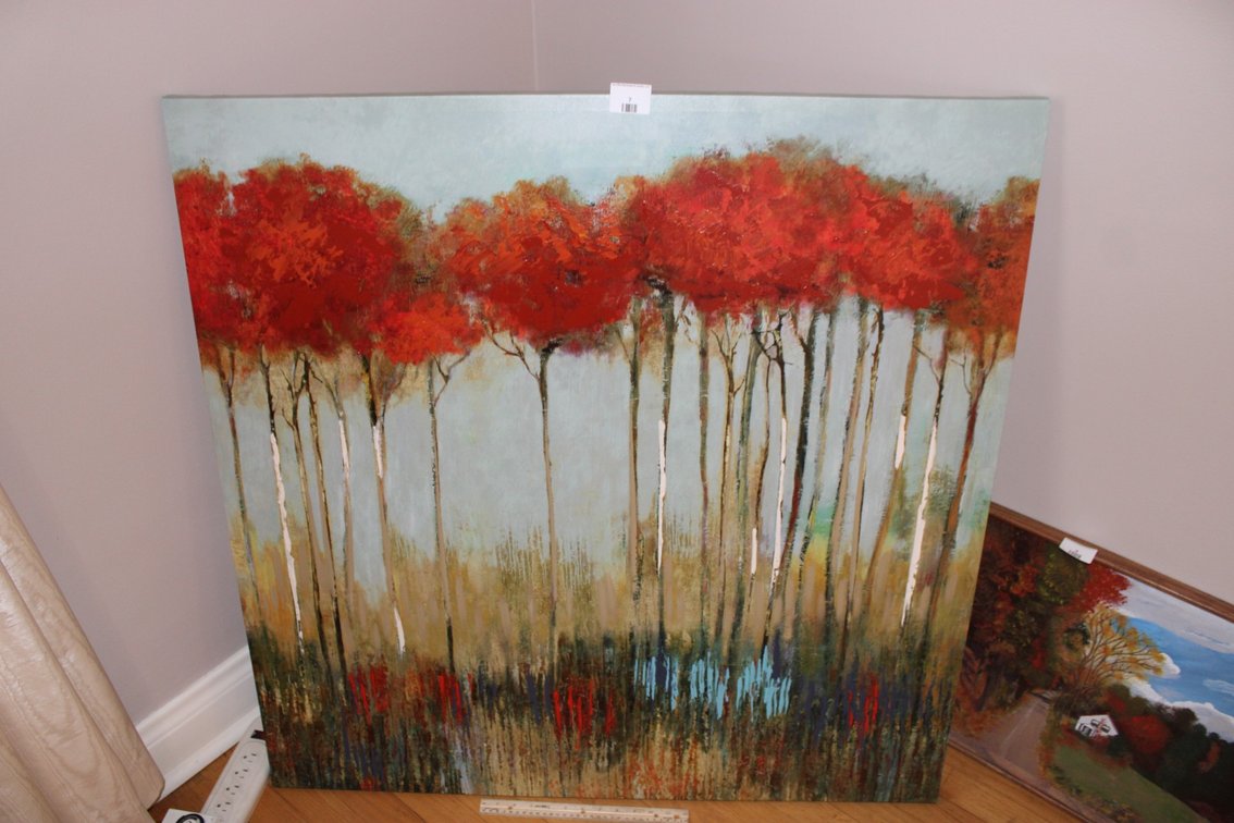 Oil On Board, Signed T. Payne. Measures 20 x 16.5