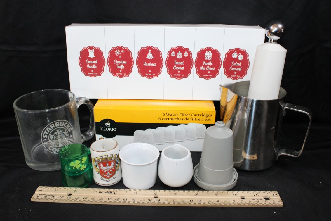Keurig Filters, Creamer, Coffee Cup, And More