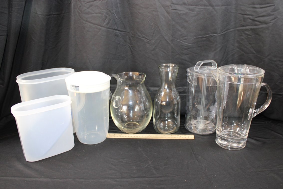 Water Pitchers, Milk Pitcher, Etc.
